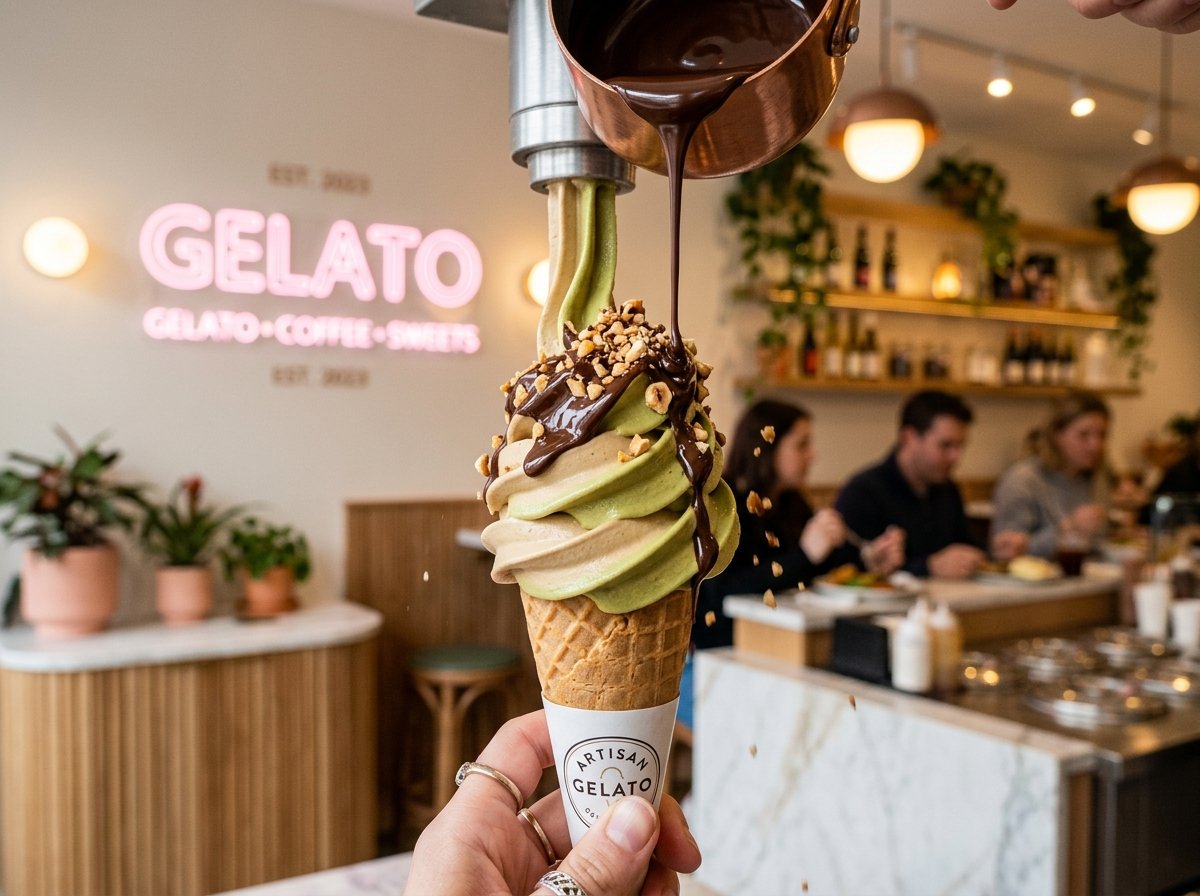 Artisan Gelato Reel Shoot at GMT